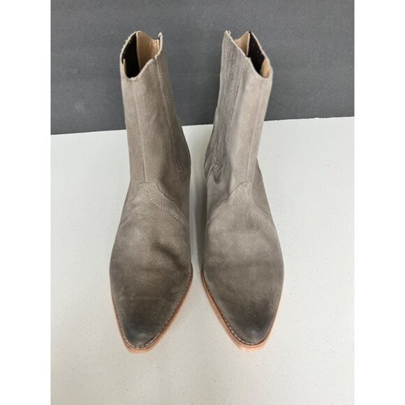 NWOB FREE PEOPLE New Frontier taupe Chelsea boots size 39 - Picture 3 of 10
